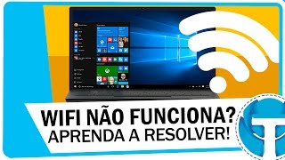 WiFi não funciona no Windows 10 Resolva agora [upl. by Imojean401]