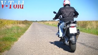 BMW R 1200 GS 2014 Akrapovic brutal exhaust sound  backfire [upl. by Thomasina485]