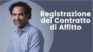 Registrazione Contratto di Affitto  Cedolare secca [upl. by Luht]