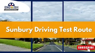 Sunbury Driving Test Route  Vicroads  Vicroads Testing route Sunbury  Driving Lesson [upl. by Docila514]