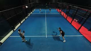 Padelmatch Daniel amp Kristian vs Hallvard amp Torbjørn sett 1 [upl. by Yeta]