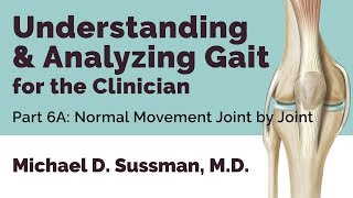 Understanding amp Analyzing Gait For The Clinician Part 06A Normal Movement Joint By Joint [upl. by Attirb]