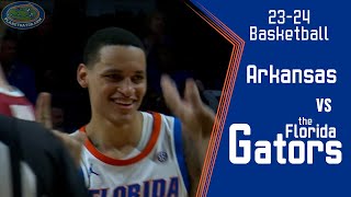 2324 Arkansas vs Florida Basketball Uninterrupted Full Game Playback [upl. by Enerod]