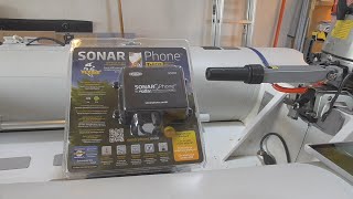 SonarPhone by Vexilar with Navionics on a Highfield [upl. by Eive]