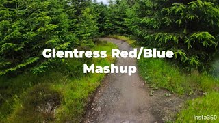 Mashup route at Glentress taking in some great red amp blue trails including Spooky Wood and Twitcher [upl. by Christi]