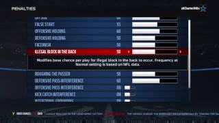 All Madden slider and settings overview [upl. by Adnawt372]