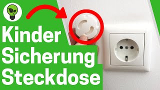 Kindersicherung Steckdose Anbringen ✅GENIALE ANLEITUNG Wie Steckdosensicherung amp Schutz Benutzen [upl. by Gainor]