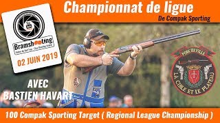 100 Target Fitasc Compak Sporting  Championnat de ligue IDF Compak Sporting [upl. by Esemaj]