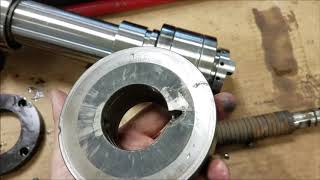 Haas Spindle Bearing Replacement Part1 [upl. by Ellehcram473]