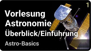 Astronomie Grundlagen 1 • Überblick amp Einführung • Vorlesung Hochschule Rosenheim  Elmar Junker [upl. by Debra]