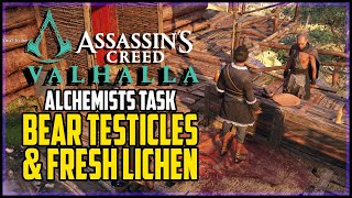 Where to Find Bear Testicles amp Fresh Lichen Assassins Creed Valhalla [upl. by Rodrigo251]