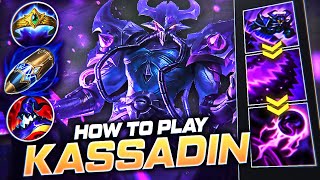 HOW TO PLAY KASSADIN amp CARRY S  BEST Build amp Runes  Season 12 Kassadin guide  League of Legends [upl. by Shayla]