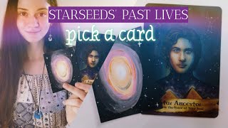 ✨STARSEEDS 👽 your PAST LIVES in other worlds 👁️ PICK A CARD 🔮 [upl. by Anier411]