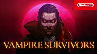 Vampire Survivors  Launch Trailer  Nintendo Switch [upl. by Radec]