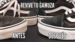 COMO LIMPIAR TENIS DE GAMUZA  SC [upl. by Ezarras65]