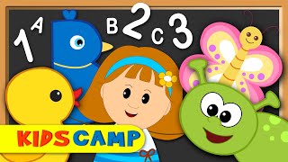 Kidscamp  The ABC 123 Song  Nursery Rhymes amp Kids Songs [upl. by Rickert]