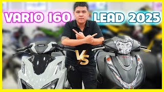 Nên Mua Honda Vario 160Abs hay Lead 125 Abs  CUA Vlog61 [upl. by Morlee]