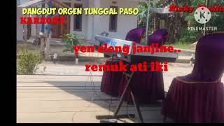 CIDRO  KARAOKE versi orgen tunggal KORG PA50 [upl. by Dnomzed]