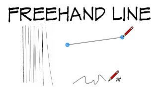 How to draw straight lines freehand [upl. by Ttehr]