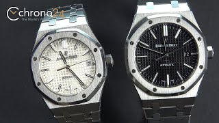 Audemars Piguet ROYAL OAK 37mm vs 41mm  Chrono24 [upl. by Aviva491]