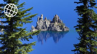 Crater Lake National Park Oregon USA Amazing Places 4K [upl. by Haldas353]