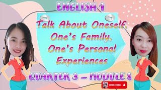 GRADE 1 ENGLISH  QUARTER 3  WEEK 8 MELCBASED ll module8 [upl. by Nahallac857]