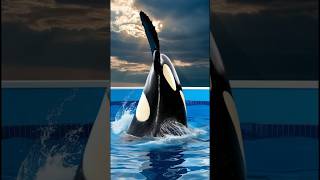 Killer Whales Gentle Giants with Deadly Skills shorts [upl. by Haelahk]