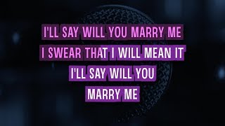 Marry Me Karaoke  Jason Derulo [upl. by Shifra124]