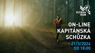 Vltava Run 2024  kapitánská schůzka [upl. by Silma]