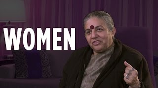 Vandana Shiva Clip 2 Women farmers [upl. by Ettenotna627]