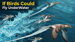 If Birds Could live Underwaters  Birds Speed comparison [upl. by Odinevneib365]