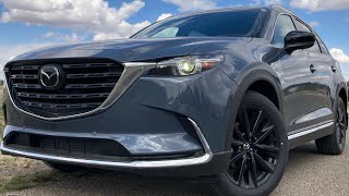 2023 Mazda CX9 Carbon Edition Review and 060 [upl. by Notlil]