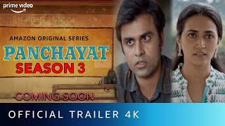 Panchayat Season 3  Official Trailer  Panchayat Season 3 Web Series Release Date Update  Amazon [upl. by Esiocnarf]