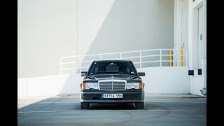 TAKING THE 700HP 190E V8 TURBO FOR A DRIVE [upl. by Ellinehc735]