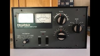 RMR Project 1 Tube Linear Restoration Heathkit SB1000 [upl. by Ilarrold]