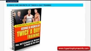 Hypertrophy Max Science And Secrets of Twice A Day Training [upl. by Krause]