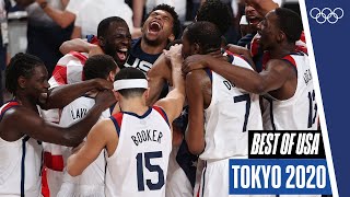 🏀 Best of Team USA 🇺🇸 🤩 at Tokyo 2020 [upl. by Weibel579]