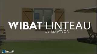 WIBAT® linteau  Motorisation en linteau de volets battants [upl. by Nosa]