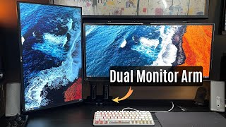 quotThe Incredible Upgrade  The Huanuo Dual Monitor Mount 2024 Version Reviewquot [upl. by Paolo]