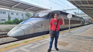 Faster amp Faster KTXI TGVK Bullet Train thrilling ride from CheonanAsan to Seoul 😱😍🇰🇷 [upl. by Thill]