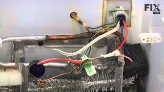 GE Refrigerator Repair – How to replace the Temperature Sensor [upl. by Shurlocke]