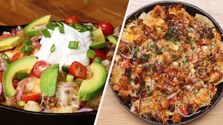 9 Crunchy And Cheesy Nacho Recipes • Tasty [upl. by Occor]