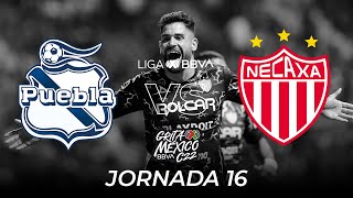 Resumen  Puebla vs Necaxa  Liga BBVA MX  Grita México C22 [upl. by Aslam]