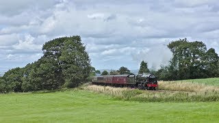 46115 Scots Guardsman  Loaded Test Run  15th August 2019 [upl. by Eneloj740]