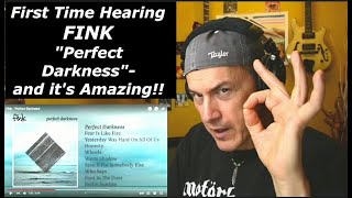 AMAZING First Time Hearing FINK quotPerfect Darknessquot See my channels gear in description [upl. by Namzzaj172]