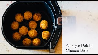 Potato Cheese Balls Recipe  Air Fryer Cheese Balls  Instant Pot Potatoes [upl. by Herrick316]