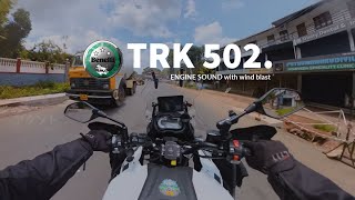 Benelli TRK 502  Exploring Kochi Roads 1  POV Ride 33  insta360 Benelli [upl. by Caddaric]