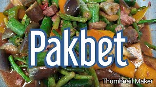 PakbetPinakbet RecipeHow to Cook PinakbetPanlasang PinoyThe Tastiest Pinakbet 2019 [upl. by Lebar]