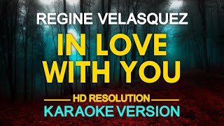 KARAOKE IN LOVE WITH YOU  Regine Velasquez amp Jacky Cheung 🎤🎵 [upl. by Marsiella]