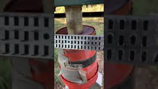 Coon proof feeder with electric fencer [upl. by Anirtruc]